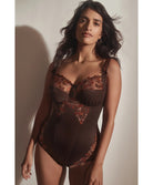Body sculptant à bonnets emboitants PrimaDonna Deauville ristretto 0461810-RIS