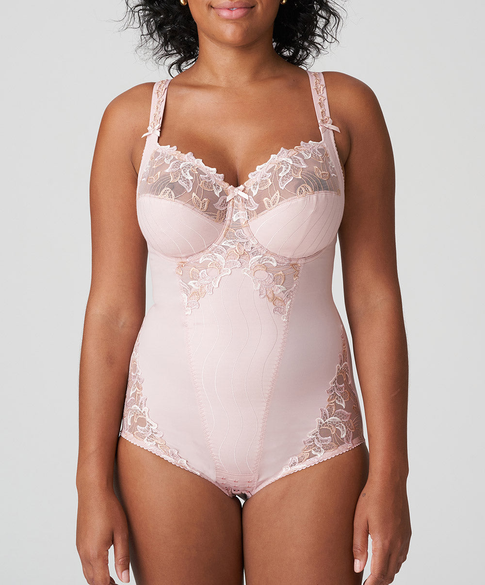 Body sculptant à bonnets emboitants PrimaDonna Deauville vintage pink 0461810-VIP