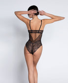 Body sexy prêt-à-porter Lise Charmel Floraison Passion safran rose ALH5286-SR