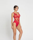 Body sexy prêt-à-porter Lise Charmel Glamour Couture rouge ALH5207-GD