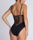 Body prêt-à-porter très sexy sans manches Lise Charmel Sublime en Dentelle noir ALH5813-NO