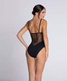 Body prêt-à-porter très sexy sans manches Lise Charmel Sublime en Dentelle noir ALH5813-NO