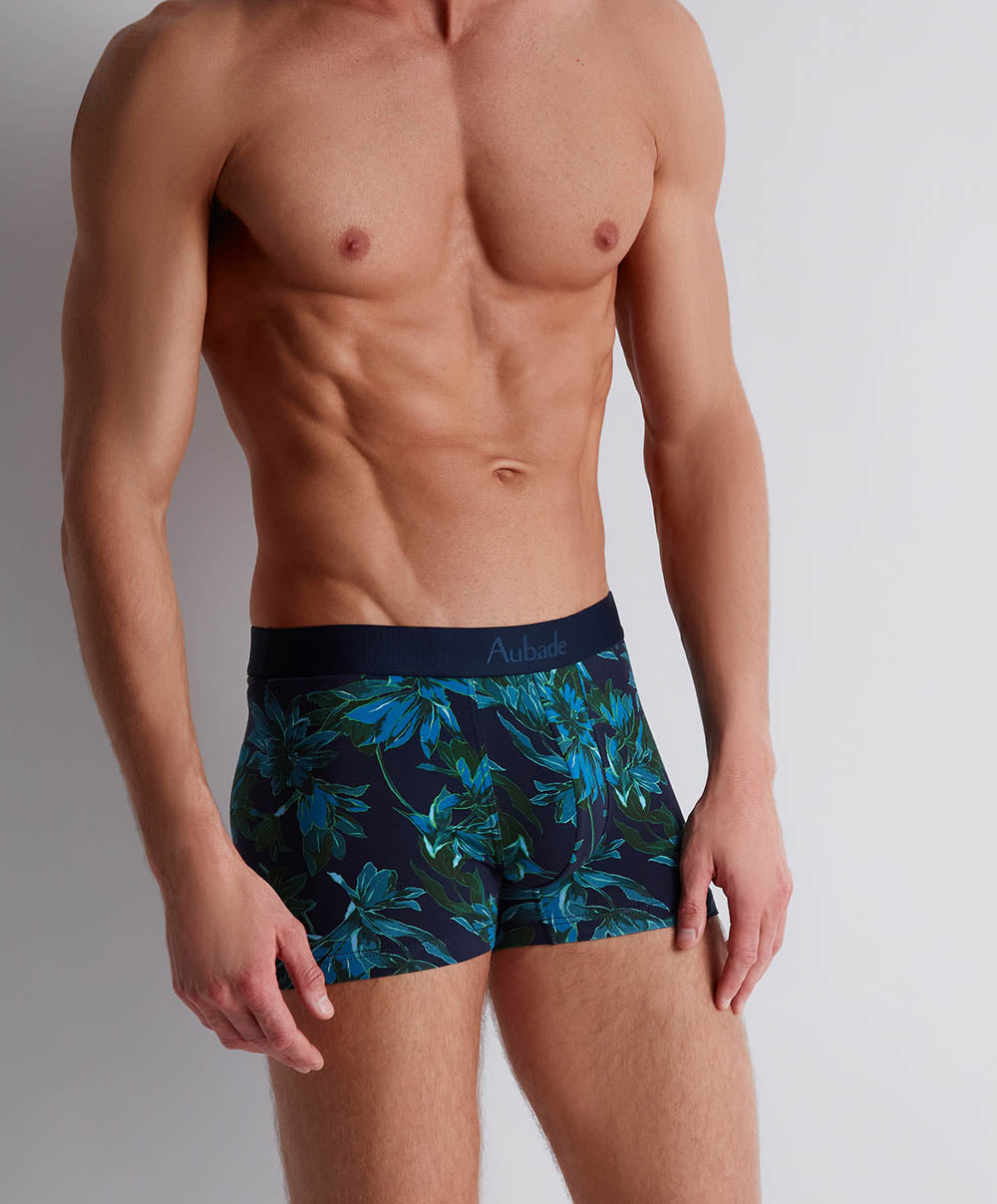 Boxer Aubade Flower lover coton biologique GOTS Underwear Aubade Men XB78T/FLOV