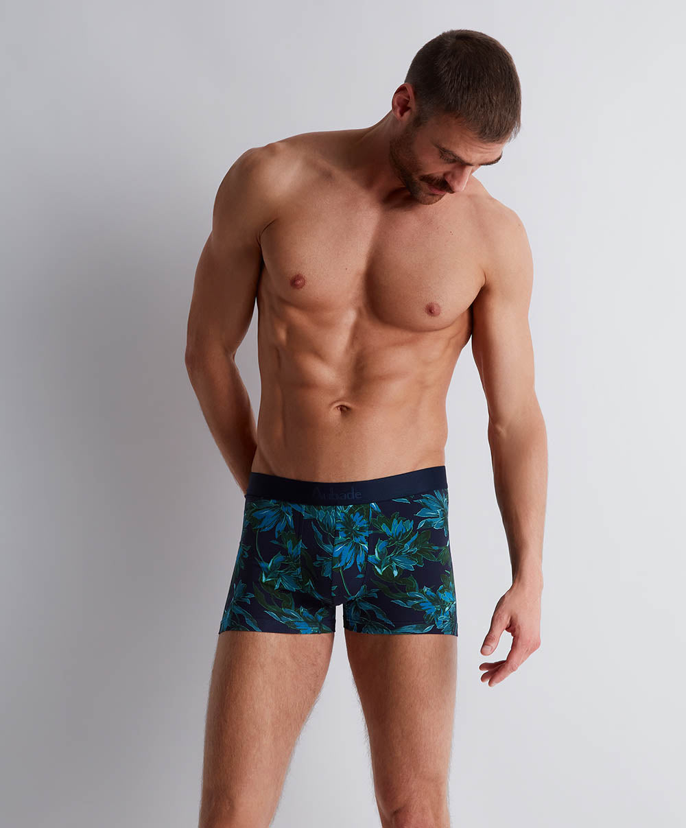 Boxer Aubade Flower lover coton biologique GOTS Underwear Aubade Men XB78T/FLOV