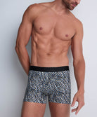 Boxer Aubade Savage king en coton bio GOTS Underwear Aubade Men XB78T/SAVG