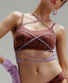 Bralette tigre à coques bretelles réglables Chantelle Soft Stretch safari chic C11D20-08X