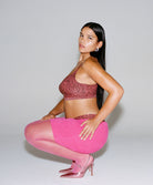 Bralette tigre à coques bretelles réglables Chantelle Soft Stretch safari chic C11D20-08X