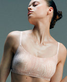 Bralette à coques bretelles réglables Chantelle Softstretch imprimé sepent clair C11D20-A20 3