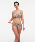 Bralette camouflage à coques bretelles réglables Chantelle Soft Stretch  camouflage C11D20-0AC