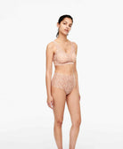Bralette léopard à coques Chantelle Soft Stretch leo neutral C11D10-0QR