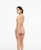 Bralette léopard à coques Chantelle Soft Stretch leo neutral C11D10-0QR