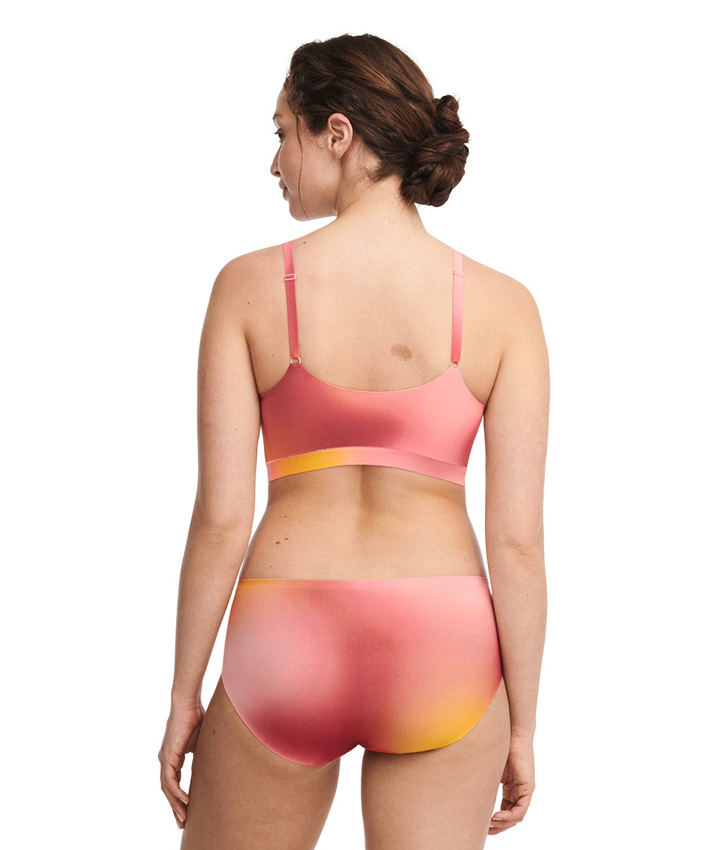 Bralette paddée bretelles réglables Chantelle Soft Stretch dégradé multicolore C11D20-0X6