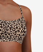 Bralette léopard à coques bretelles réglables Chantelle Soft Stretch léopard nude C11D20-0OZ