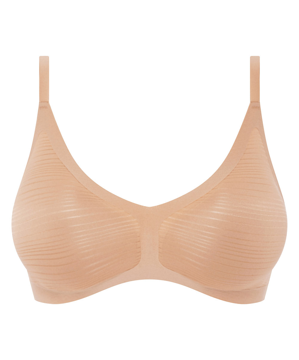 Bralette à coques Chantelle Soft Stretch Stripes sirocco C20D10-00Q