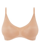 Bralette à coques Chantelle Soft Stretch Stripes sirocco C20D10-00Q