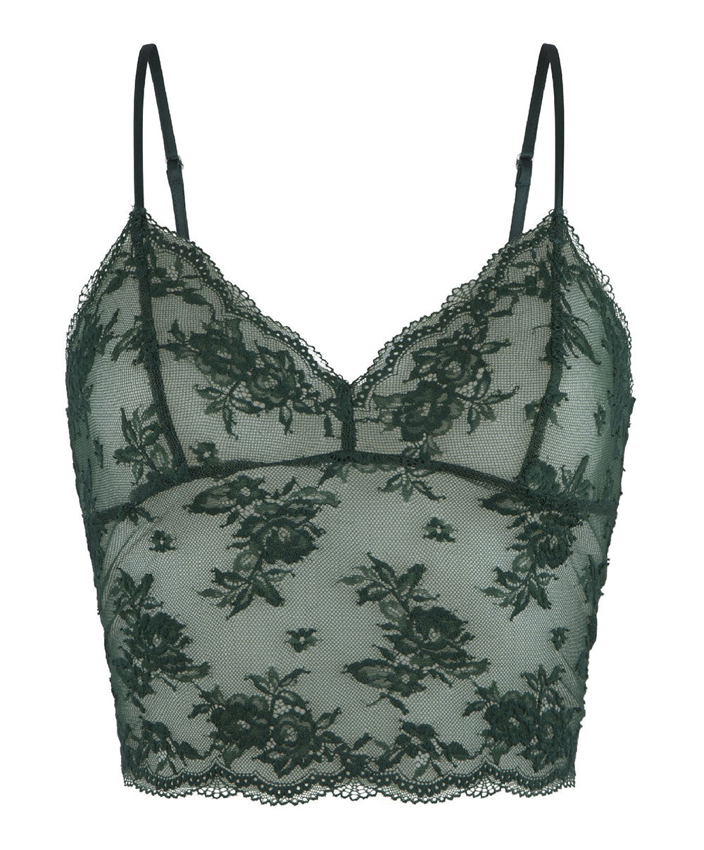 Bralette sexy "Garden Green" Lingadore Lingadore Lounge 7501P-1-157-GAGR
