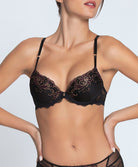 Brassière à coques Charme Secret noir Lise Charmel ACJ8933-CN 3