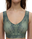 Brassière crop top python à coques Chantelle Soft Stretch python C11D10-0DQ