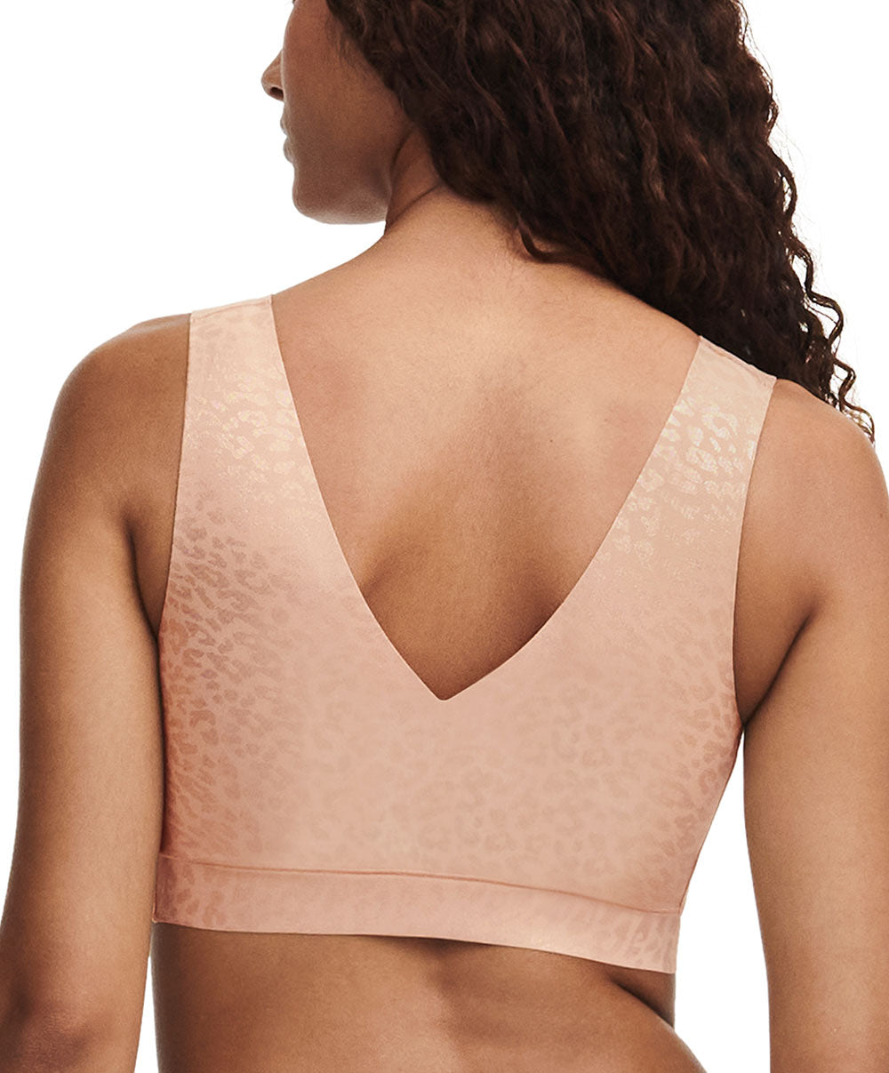 Brassière paddée col V Chantelle Soft Stretch leo scintillant C11DQ1-0X7