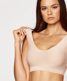 Brassière paddée col V Chantelle Softstretch nude C16A10-0WU 3