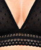 Brassière séduction bralette Antigel de Lise Charmel Intermède Sexy noir ELG6282-NO
