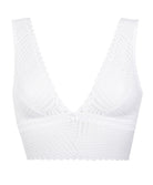 Brassière séduction bralette Antigel de Lise Charmel Tressage Graphic blanc ELC6237-TB