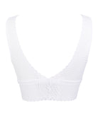 Brassière séduction bralette Antigel de Lise Charmel Tressage Graphic blanc ELC6237-TB