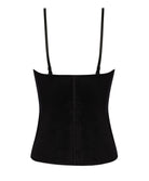 Bustier en satin de soie Lise Charmel Fleurs Étoiles éclat étoile (noir et multicolore) ACH4496-EE