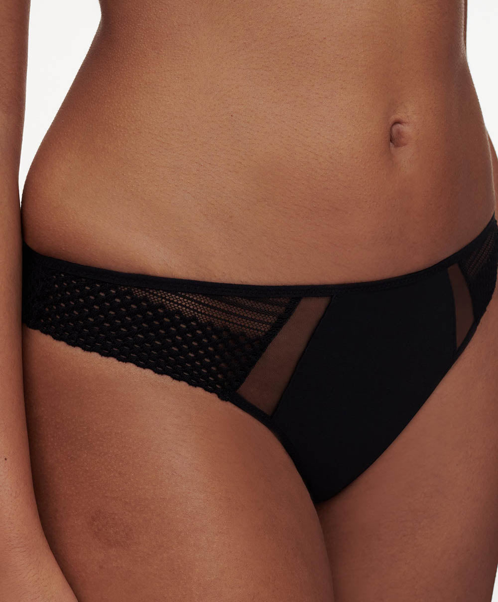 Tanga sexy Chantelle Play Noir C22AG0-011