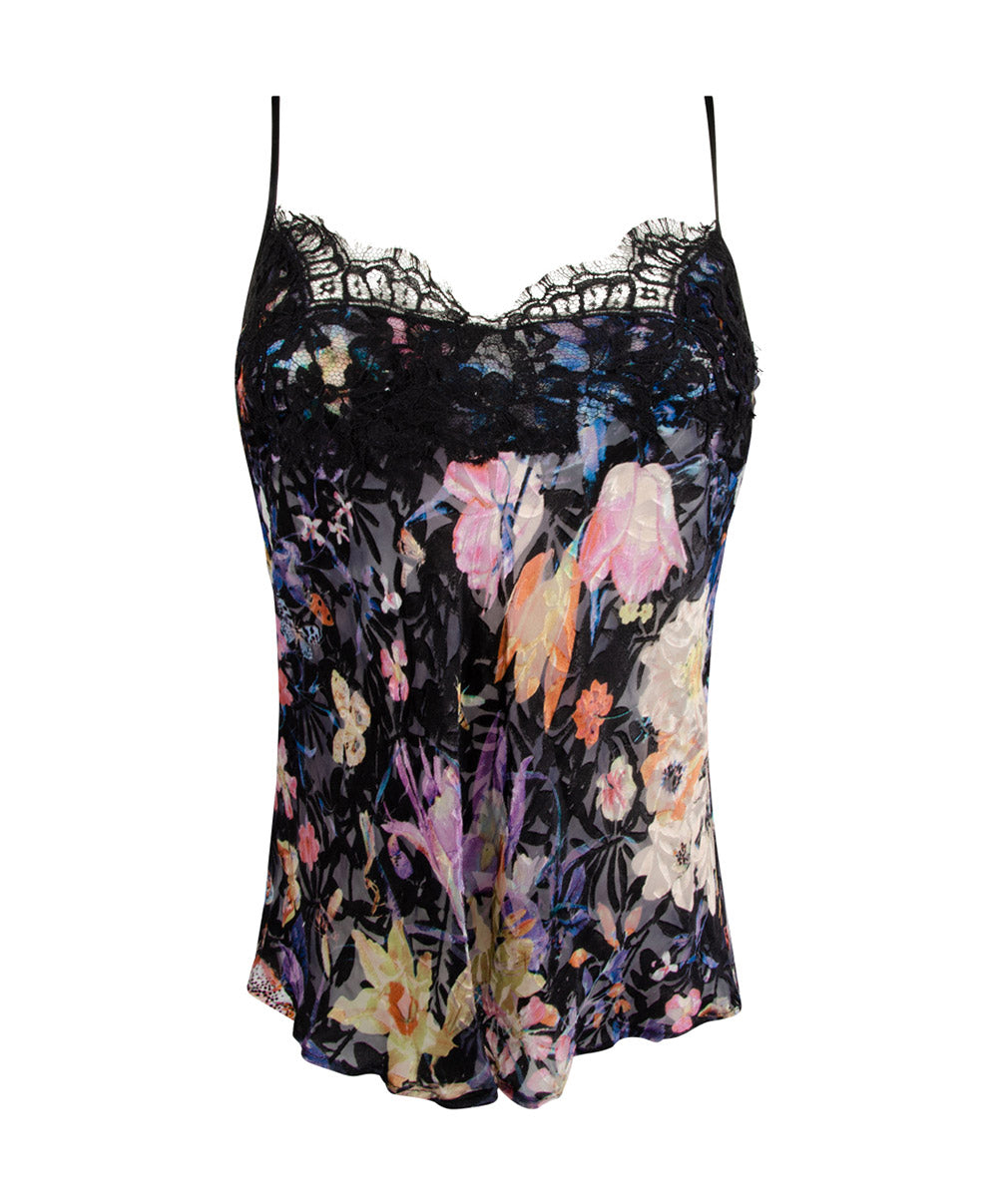 Caraco en soie et viscose Lise Charmel Flora Aura pastel ALH4219-AP