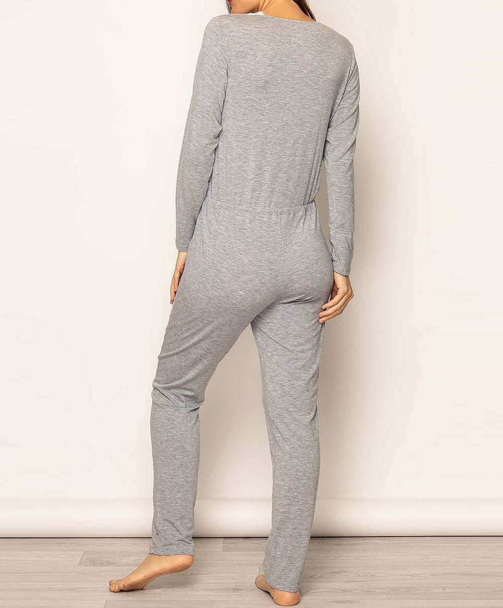 Combi-pantalon Antigel de Lise Charmel Simply Perfect chiné gris ENA3106-CG