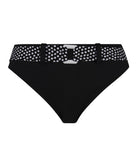 Culotte de bain "Charme" La Muse Dolce Vita pois noir Antigel Bain FBB1386-PN