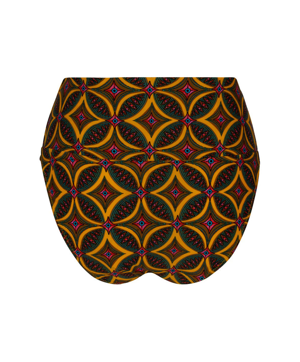 Culotte de bain taille ajustable La Muse Africa jaune Antigel Bain FBB0356-JA