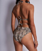 Bas de maillot culotte haute Fierce spirit Serpent Aubade Bain 2V24-SERP