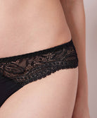 Culotte en coton Simone Pérèle Eden noir 12E727-015