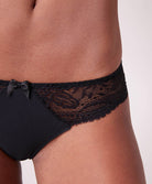 Culotte en coton Simone Pérèle Eden noir 12E727-015
