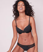 Culotte en coton Simone Pérèle Eden noir 12E727-015