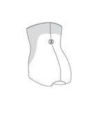 Culotte gainante taille très haute Chantelle Basic Shaping noir C35030-011