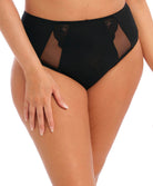 Culotte couvrante grande taille Elomi Brianna Black EL8085-BLK