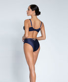 Slip haut Lise Charmel Déesse en Glam marine argent ACH0315-MA