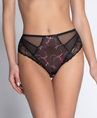 Slip haut Lise Charmel Floraison Passion safran rose ACH0386-SR 