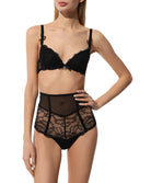Culotte gainante haute Lise Charmel Soir de Venise noir ACA0603-ND