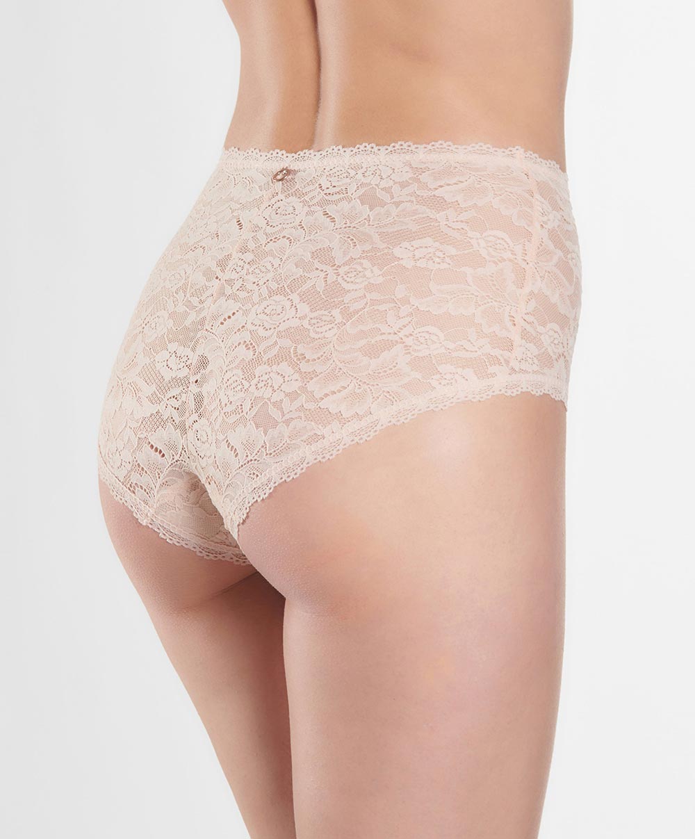 Culotte haute Rosessence nude été Aubade HK24-NETE
