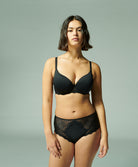 Culotte haute Simone Pérèle Caresse noir 12A770-015