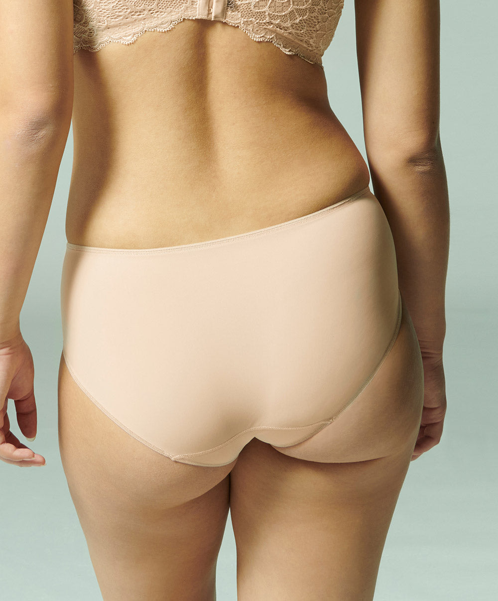Culotte haute Simone Pérèle Caresse peau rosée 12A770-739