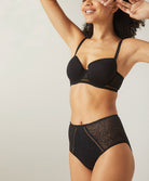 Culotte haute Comète Noir Simone Pérèle 12S770-015