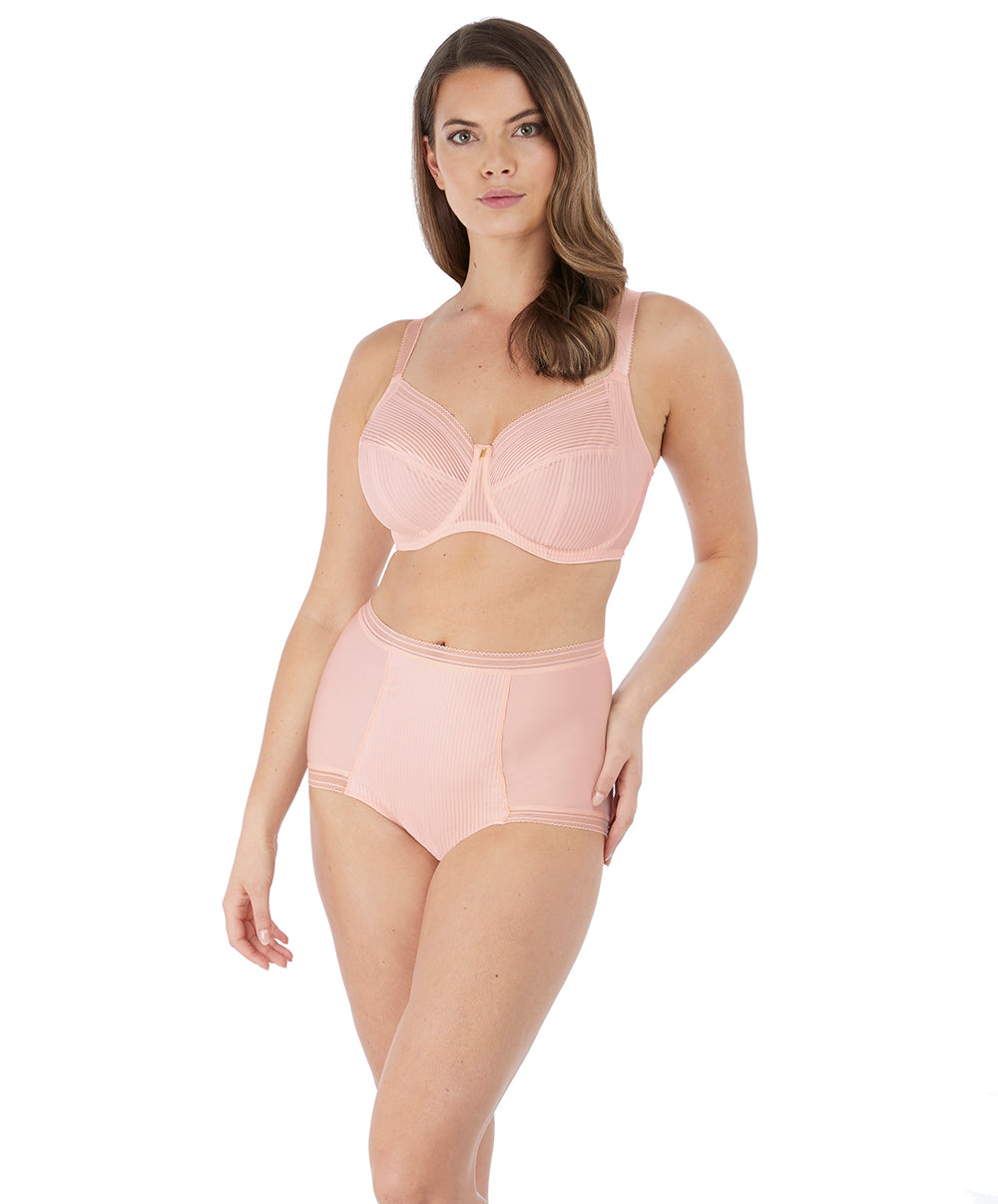 Culotte haute dos opaque Fantasie Fusion blush FL3098-BLH