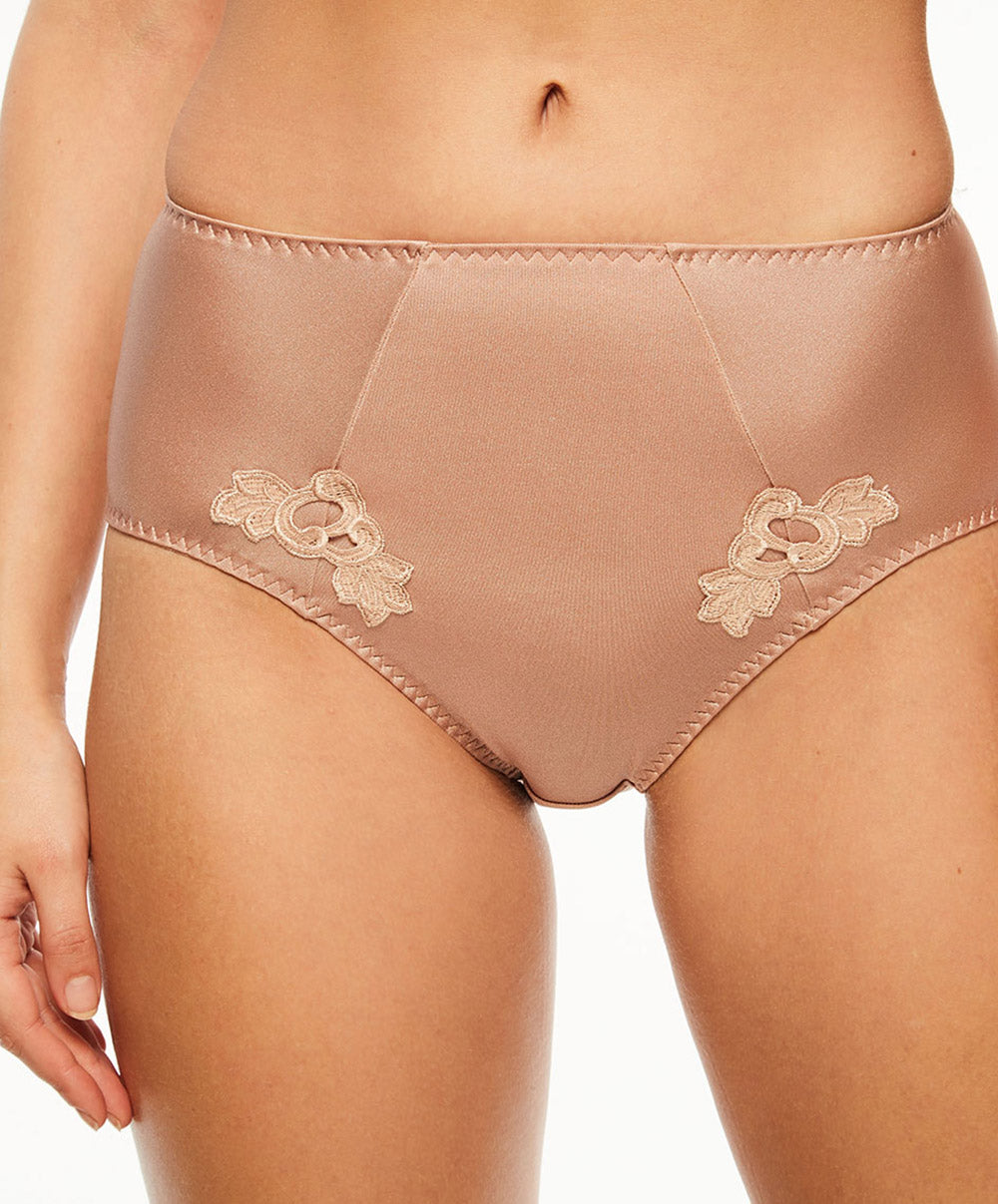 Culotte haute invisible Chantelle Hedona peau C20340-012
