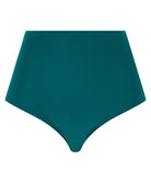 Culotte haute grande taille Chantelle Soft Stretch vert orient C11370-0BK