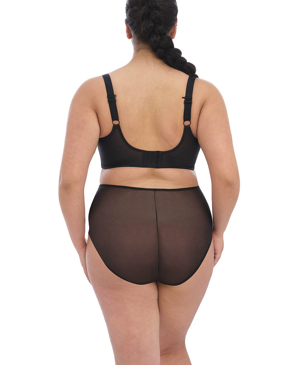Culotte haute grande taille Elomi Matilda Black star EL8906-BKS